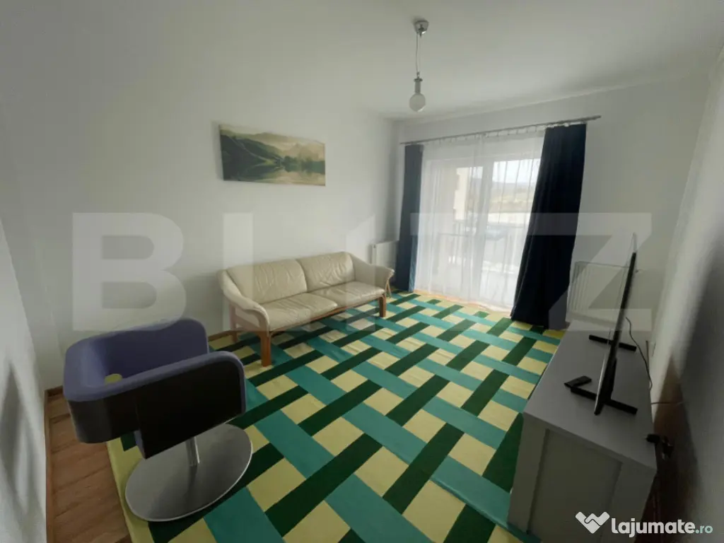 Apartament 2 camere, 52mp, terasa, garaj, zona Vivo 