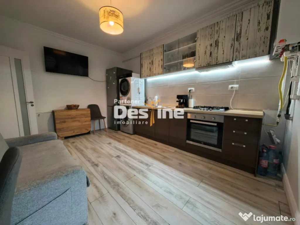 Apartament 1 camera 41mp mobilat loc de parcare și balcon 