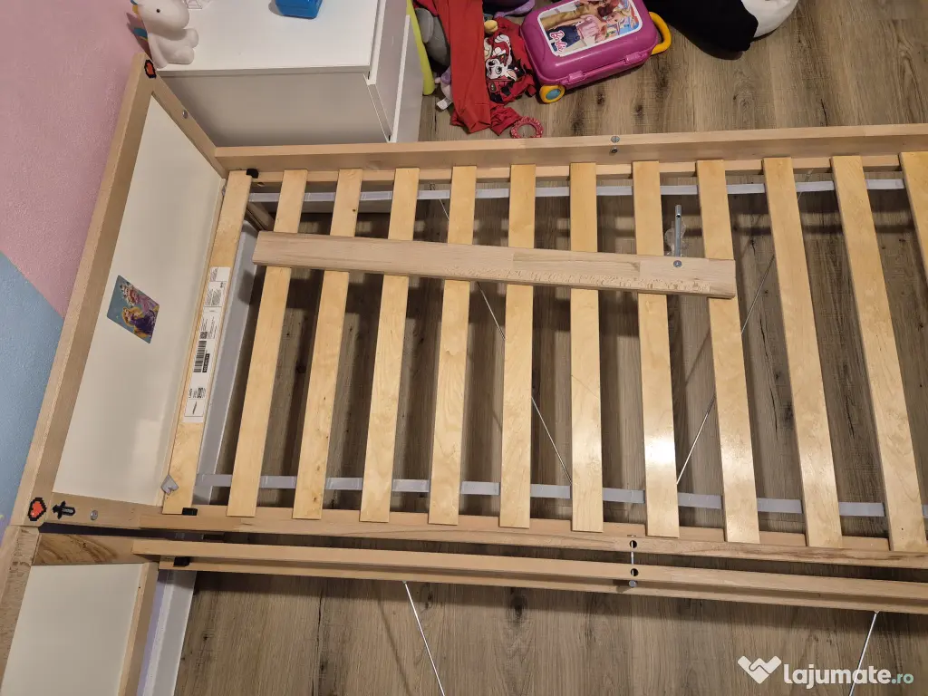 Pat copii Sniglar 70x160 cm 