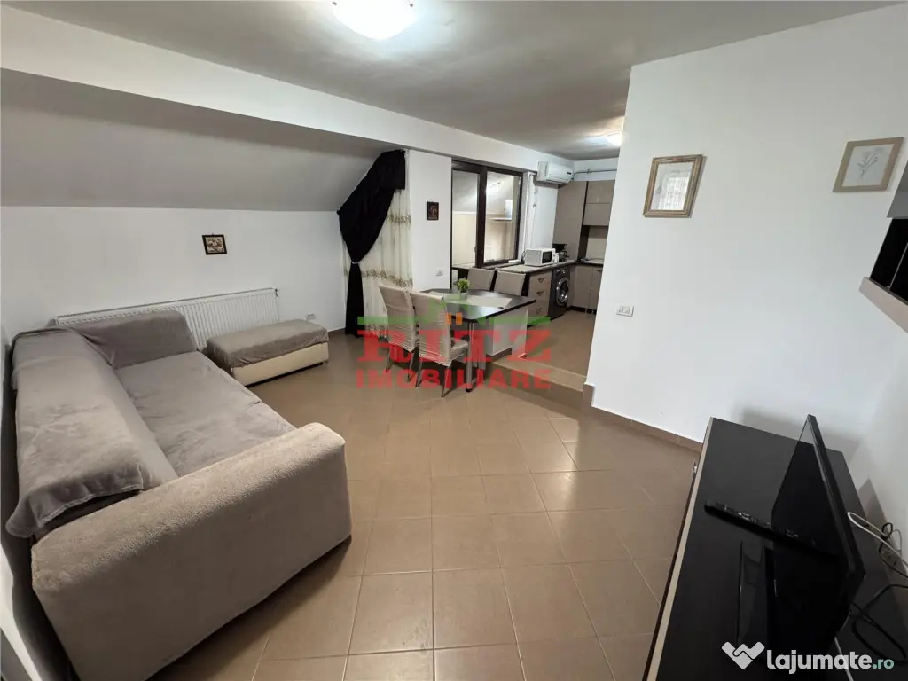 Nou! Ap. 3 cam., cu terasa, MOB. si UTILAT, zona Promed! 