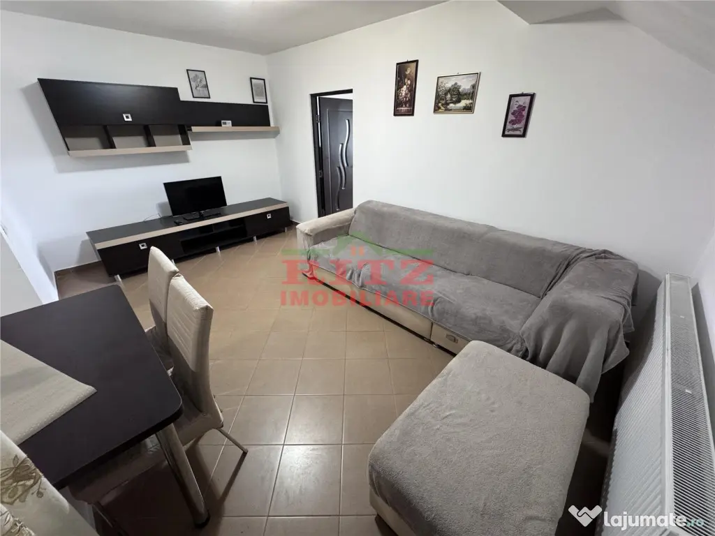 Nou! Ap. 3 cam., cu terasa, MOB. si UTILAT, zona Promed! 