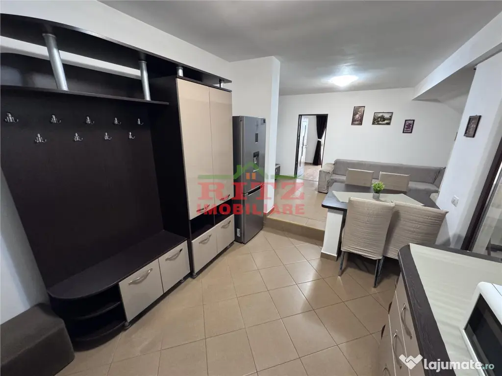 Nou! Ap. 3 cam., cu terasa, MOB. si UTILAT, zona Promed! 