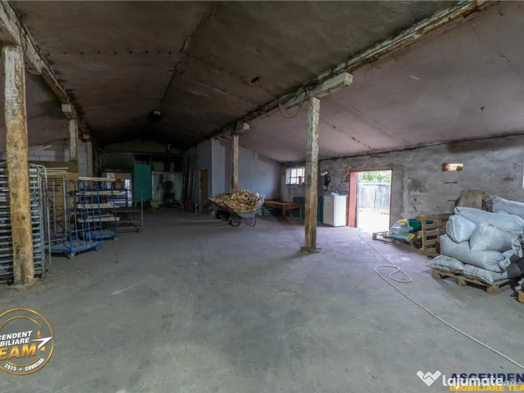 Spatiu comercial afacere functionala: brutarie,rute de distr