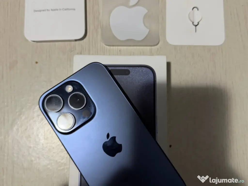 iPhone 15 Pro 128 GB Full Box Impecabil 