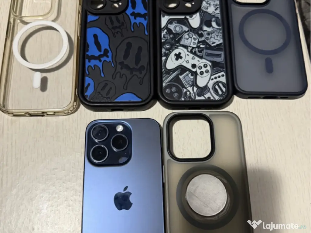 iPhone 15 Pro 128 GB Full Box Impecabil 