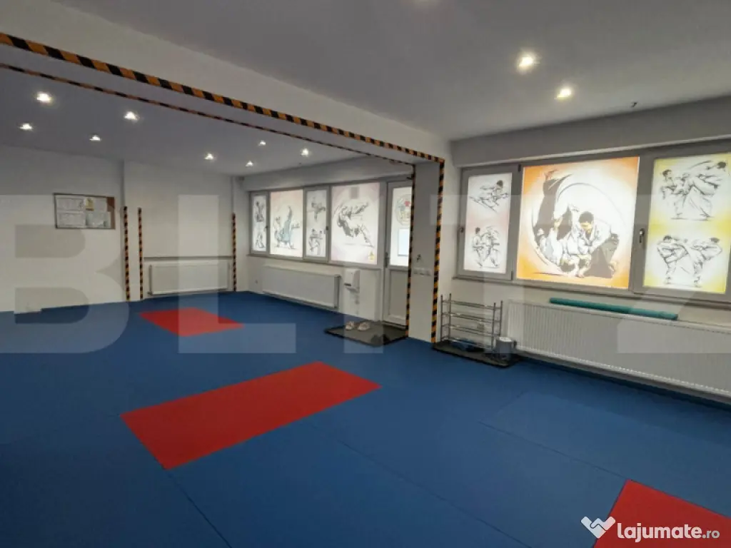 Spațiu comercial open space, demisol, 83 mpu, ideal fitness 