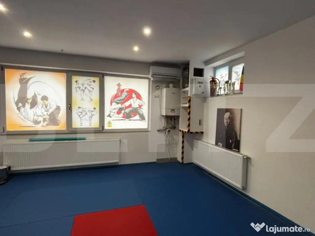 Spațiu comercial open space, demisol, 83 mpu, ideal fitness 