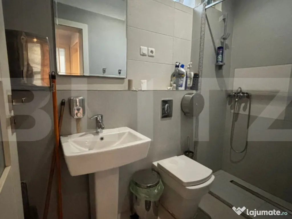 Spațiu comercial open space, demisol, 83 mpu, ideal fitness 