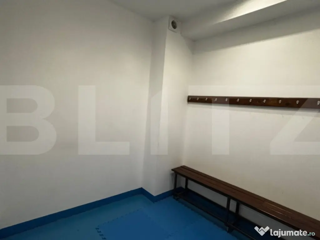 Spațiu comercial open space, demisol, 83 mpu, ideal fitness 