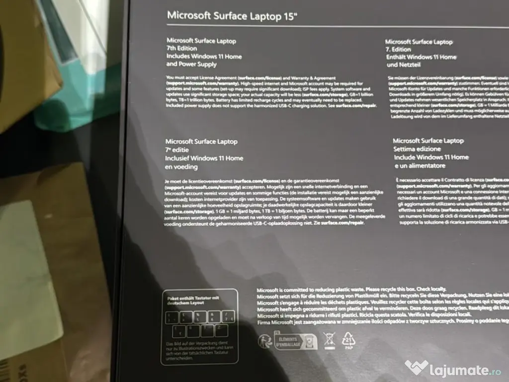 Laptop MICROSOFT Surface Laptop 7 