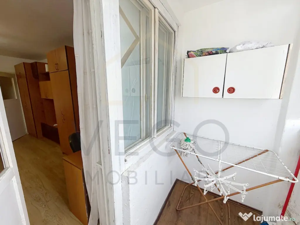Garsoniera 28 mp + balcon 4 mp in Manastur, pe strada Parang 