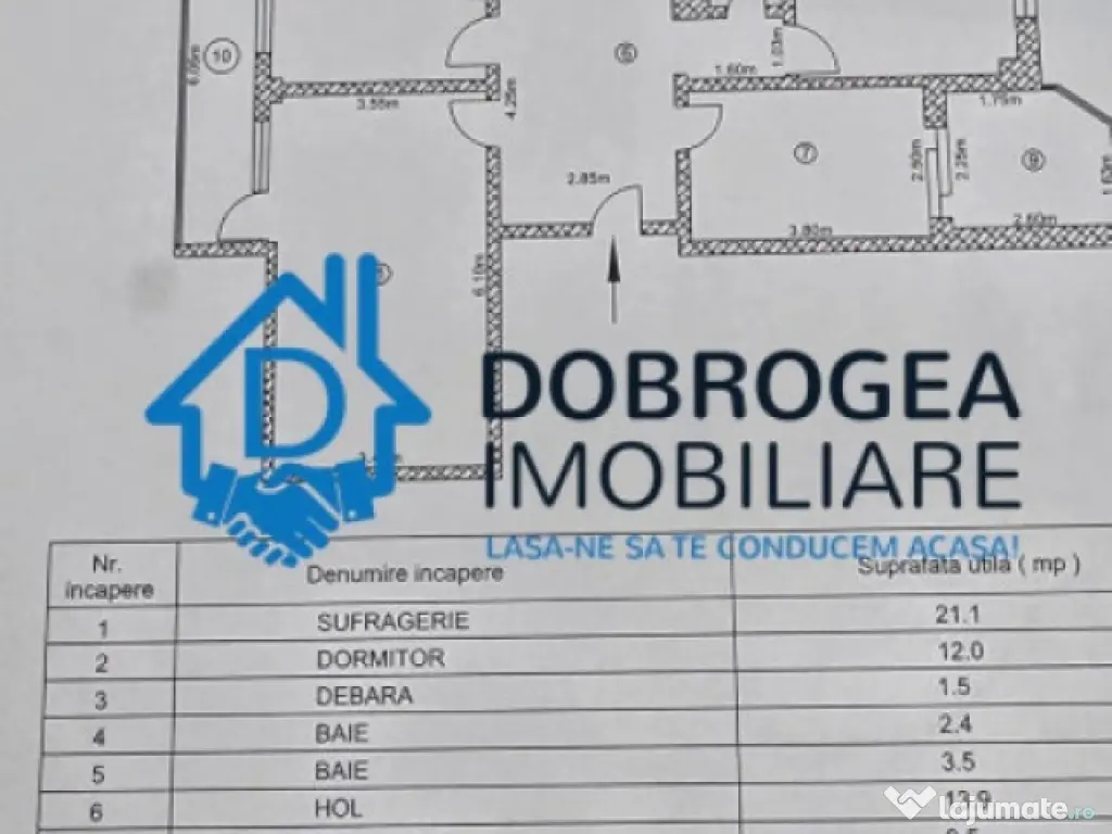 STRADA VICTORIEI - 3 CAMERE DECOMANDAT, ETAJ 1 ,CENTRALA GAZ 