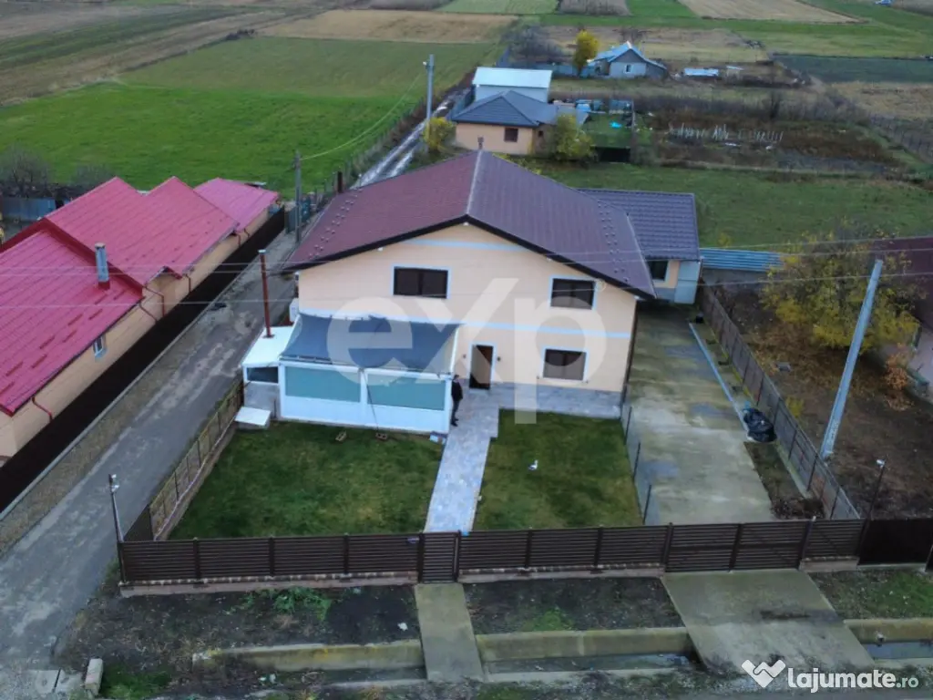 Casă premium cu 5 camere de vânzare în Șerbești, comuna 