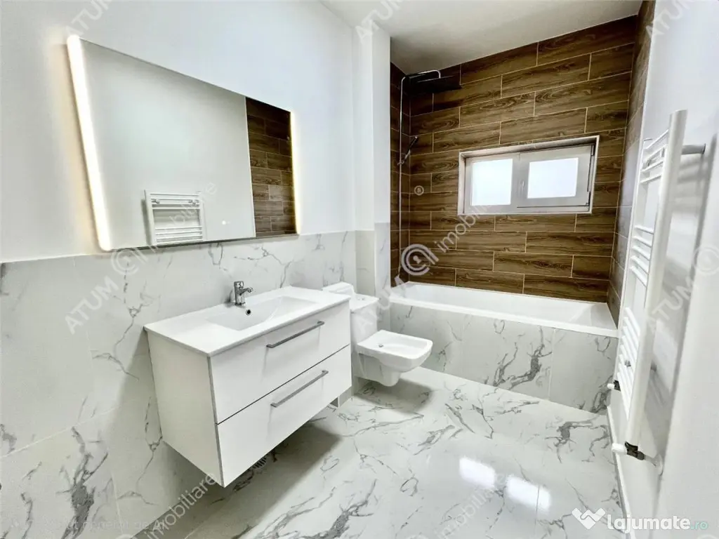 Apartament cu 3 camere 2 bai la alb loc privat de parcare in 