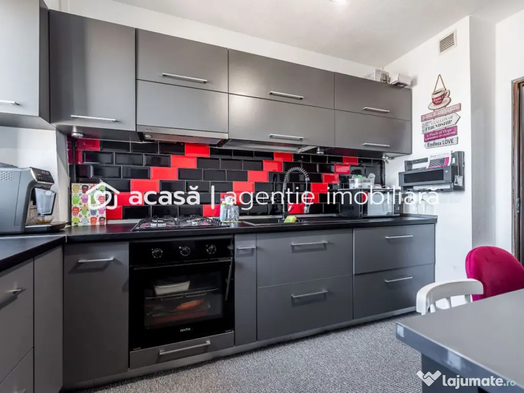 Apartament amenajat cu 2 camere, decomandat la Intim Comi... 