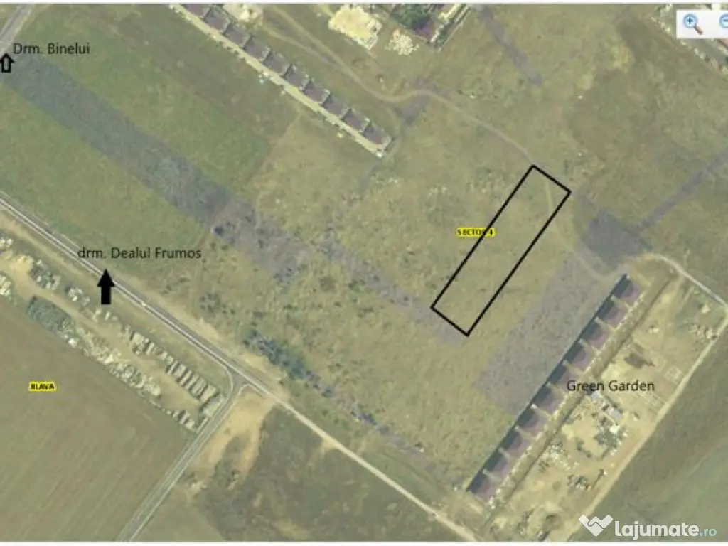 Oportunitate dezvoltare – Teren intravilan Berceni 4.750 m