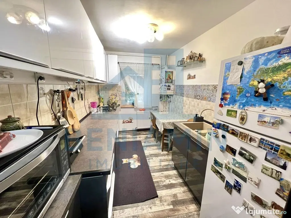 3 decomandate - parter - renovat - 57mp - centrala - Scri... 