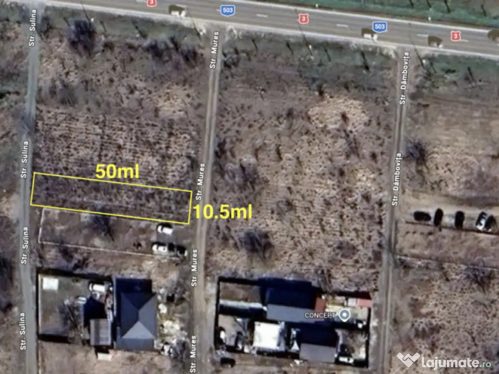 Teren vanzare-Doua deschideri-Zona in cont dezvoltare-Com Is 