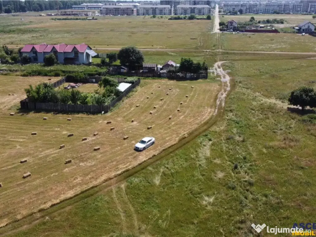 Teren intravilan pretabil:constructie blocuri vile investiti 