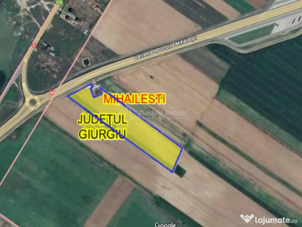 9 ha, Intravilan, Centura Mihailesti, Barter, Joint Venture