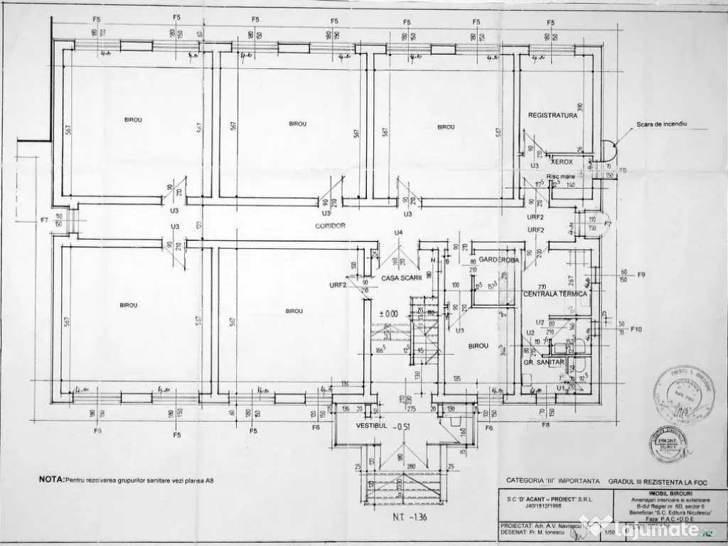 Spatii birouri in zona Grozavesti - Regie - Carrefour Orh... 