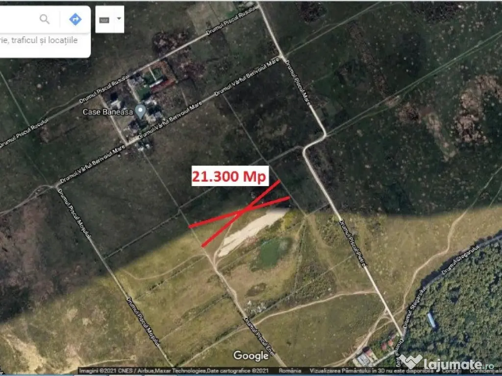 Teren Piscul Pietrei 21.300 Mp Transe New M3