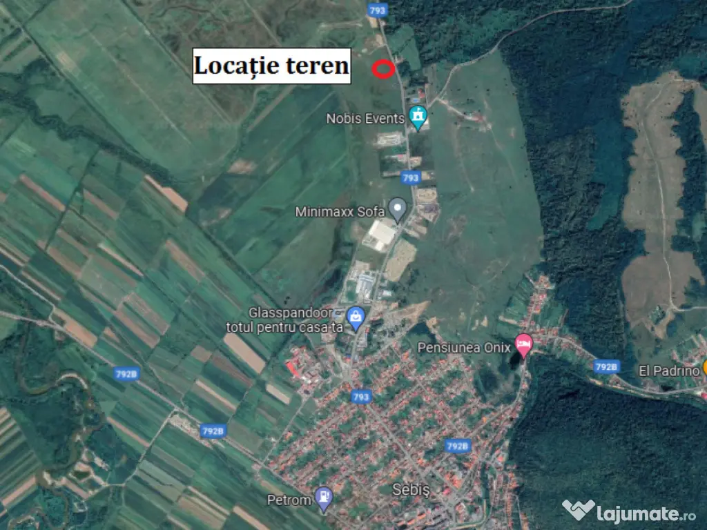 Teren 5000 mp in Sebis - ID : RH-33576-property