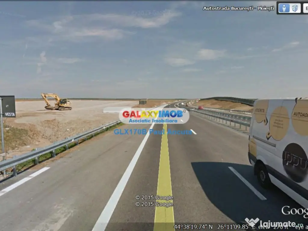 Teren Balotesti Moara Vlasiei 14 Ha acces la Nod Autostrada 