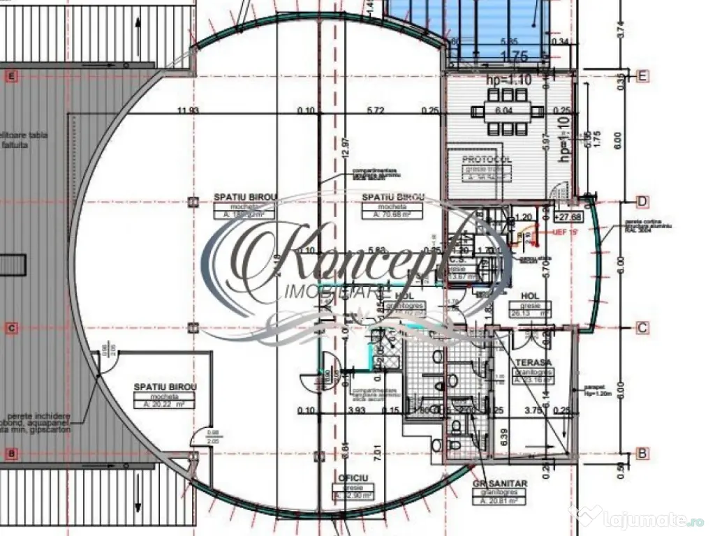 Spatiu de birouri cu panorama, Sigma Center 