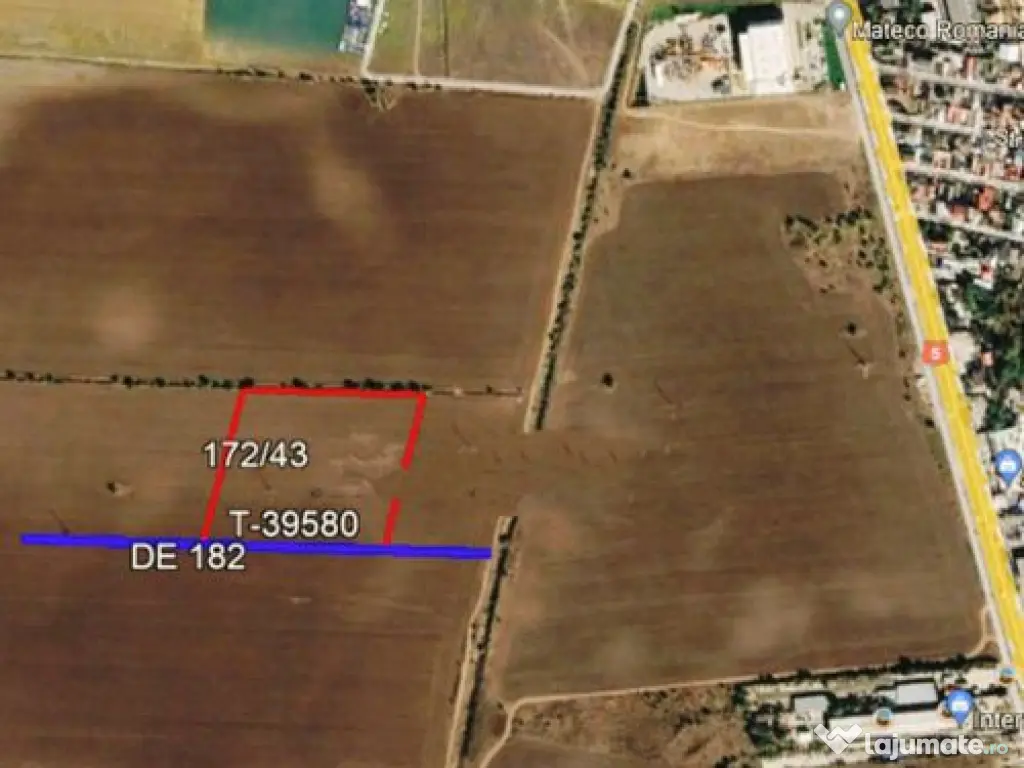 Teren intravilan Măgurele la 430m de sos Giurgiului 