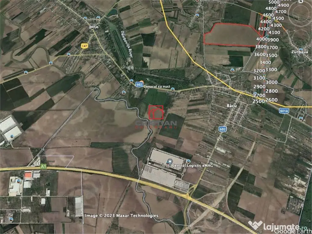 Teren Ciorogarla - Bacu - Sabareni - A0, ILFOV