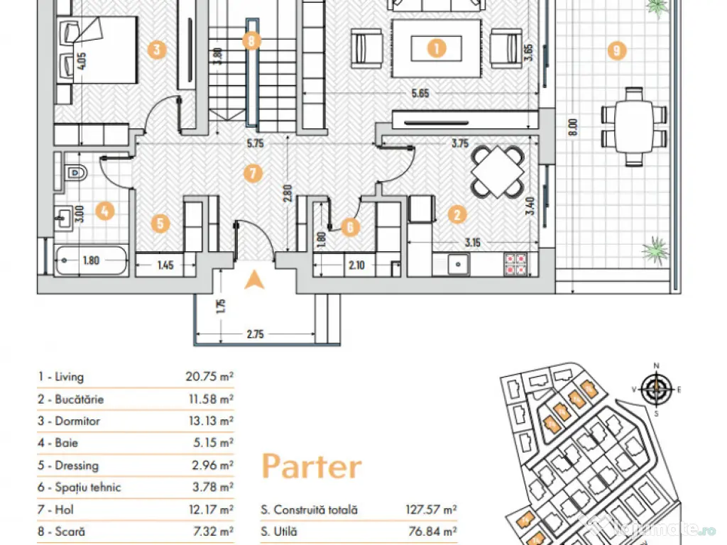 Vila Tip 4 - Marina Snagov 