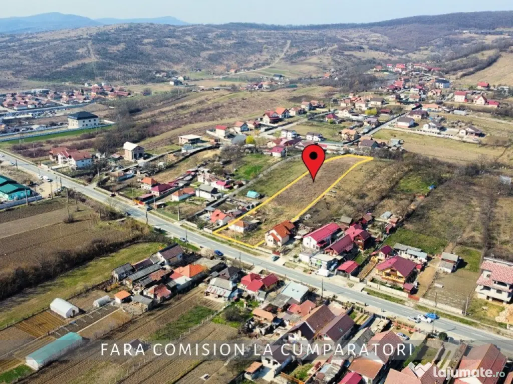 CAZANESTI, TEREN 3336mp - DESCHIDERE 27m 