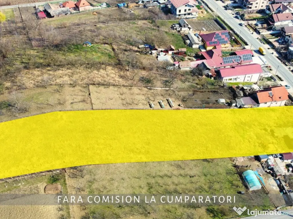 CAZANESTI, TEREN 3336mp - DESCHIDERE 27m 