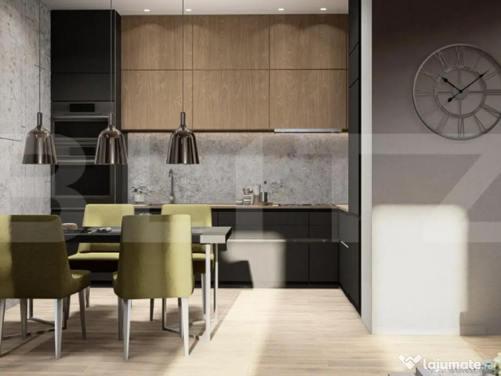 Apartament cu 2 camere, etaj 1, 50 mp utili, Torontalului