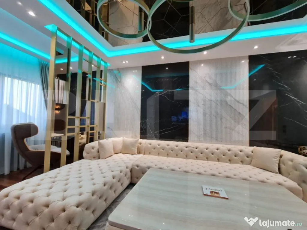 Apartament LUX cu 3 camere, 84 mp, etajul 1, zona Burdujeni