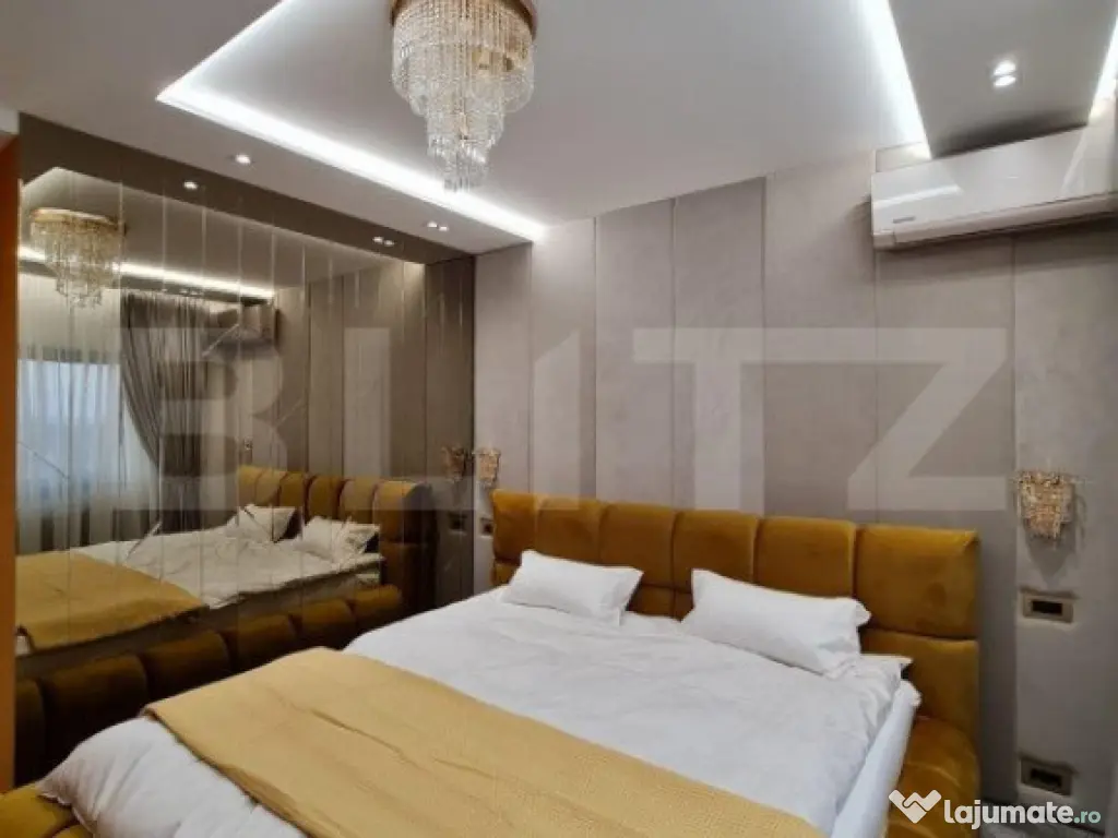 Apartament LUX cu 3 camere, 84 mp, etajul 1, zona Burdujeni