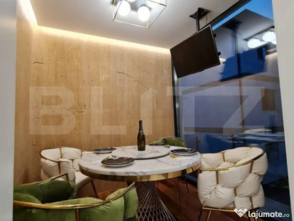 Apartament LUX cu 3 camere, 84 mp, etajul 1, zona Burdujeni