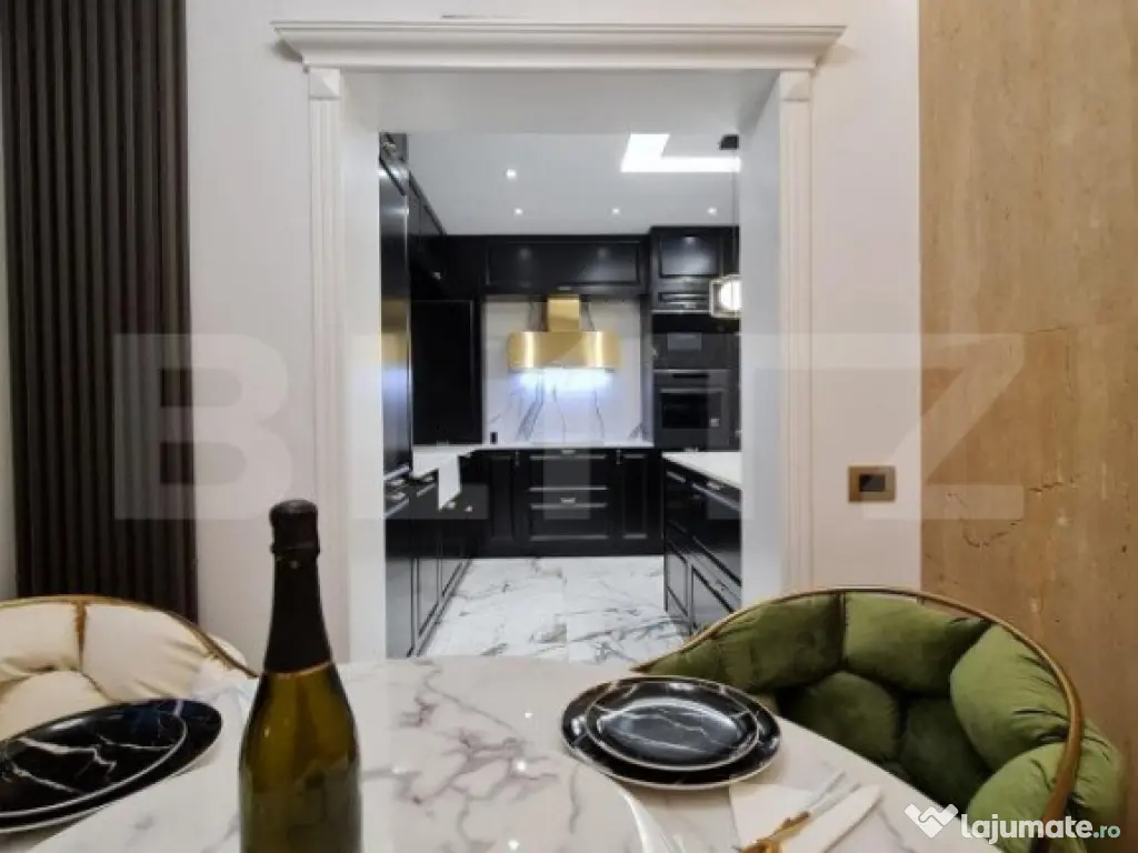 Apartament LUX cu 3 camere, 84 mp, etajul 1, zona Burdujeni