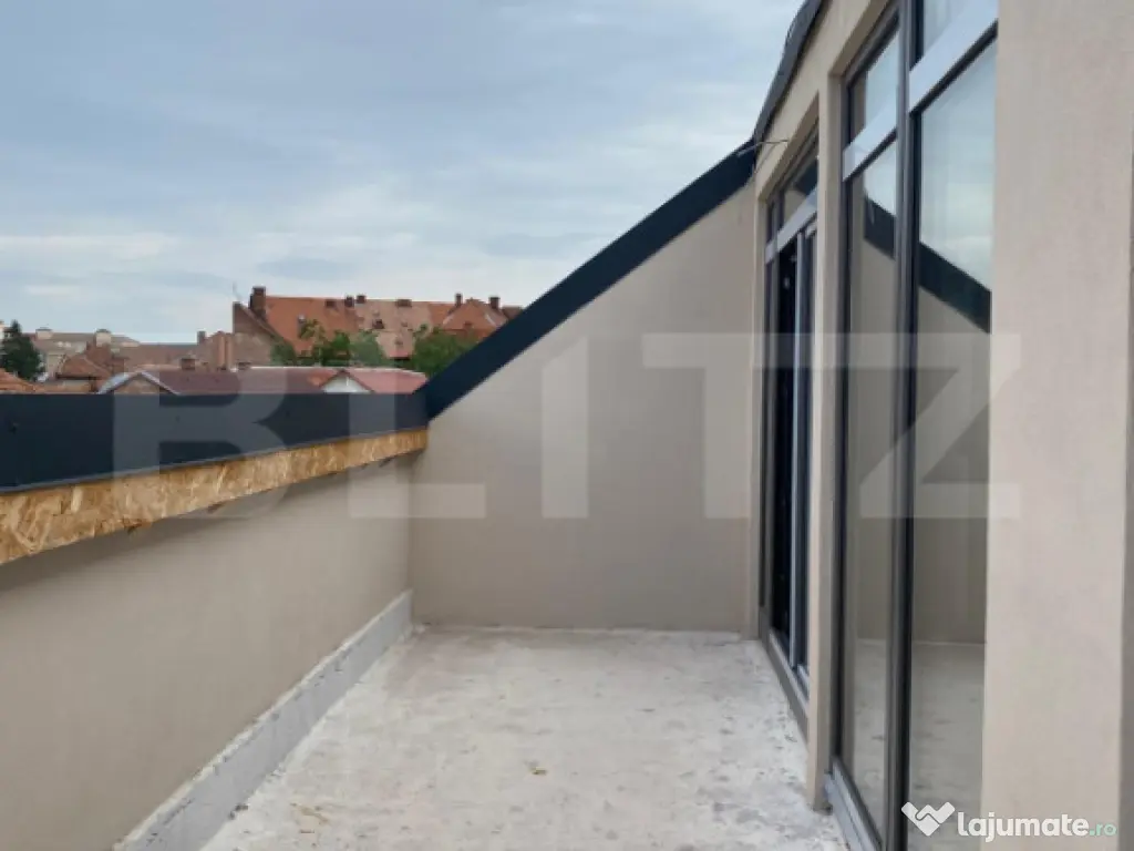 Penthouse ultracentral – 3 camere, 90 mp utili + terasă