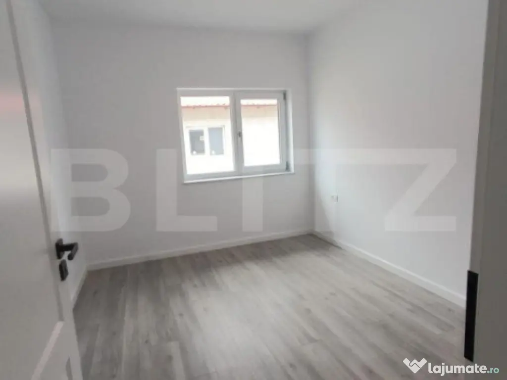 Duplex despartit, 4 camere, 120 mp utili, finisat, Ghiroda