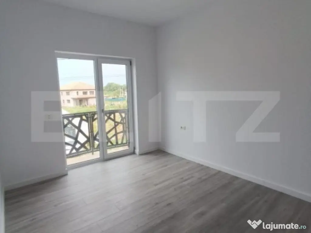 Duplex despartit, 4 camere, 120 mp utili, finisat, Ghiroda