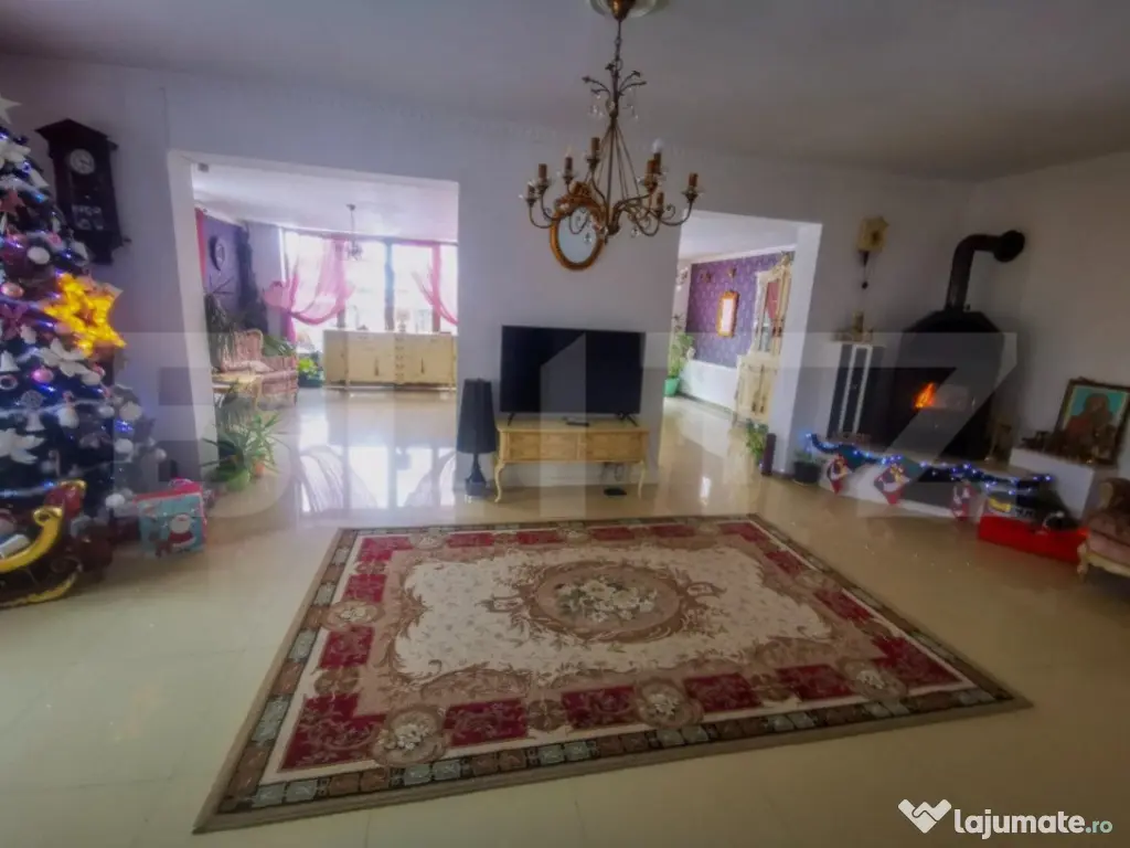Casă deosebită în Sânpetru, 270 mp utili, 4 dormitoare ?