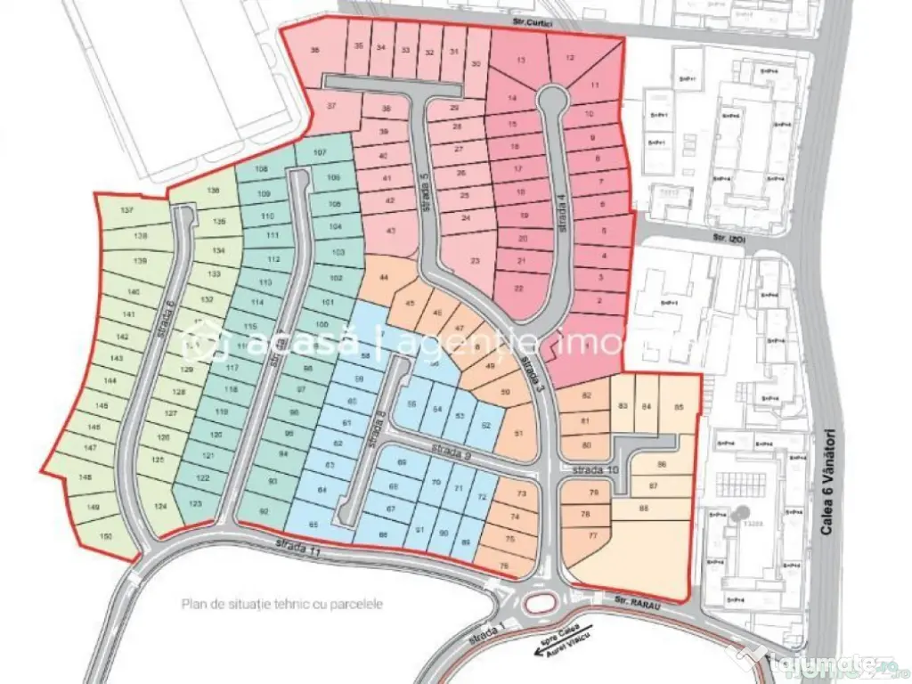 Teren Central ARED - direct de la dezvoltator