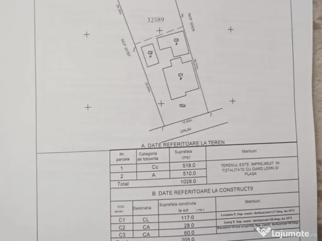 Casa 117 mp sat Gageni 