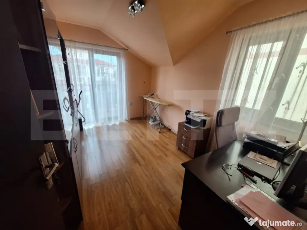 Duplex 4 camere, 125 mp utili, suprafata teren 300 mp, Giroc