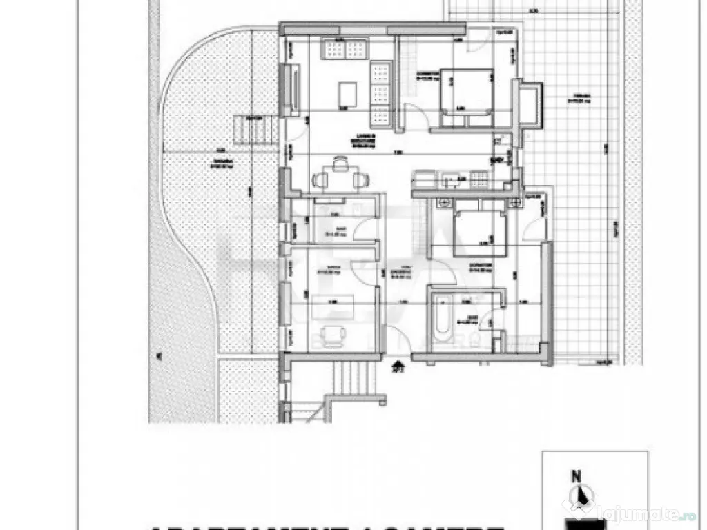 4 camere | Gradina | Bloc FINALIZAT 