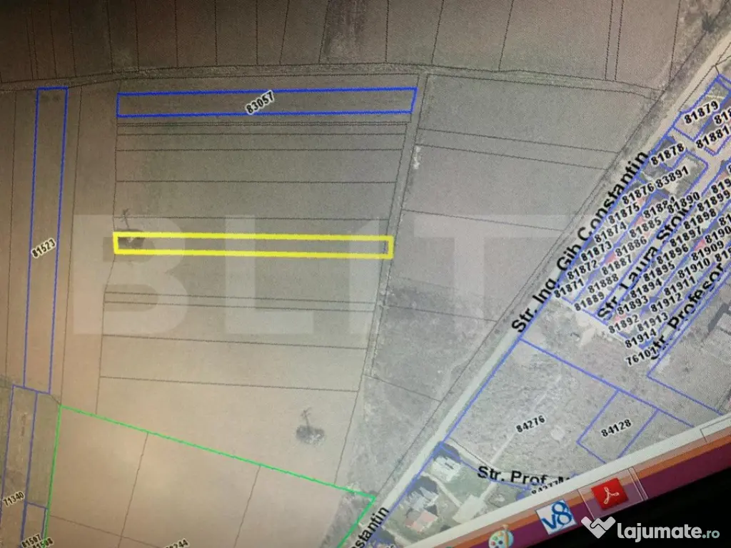 Teren 5000 mp , deschidere 25 m , ULMI