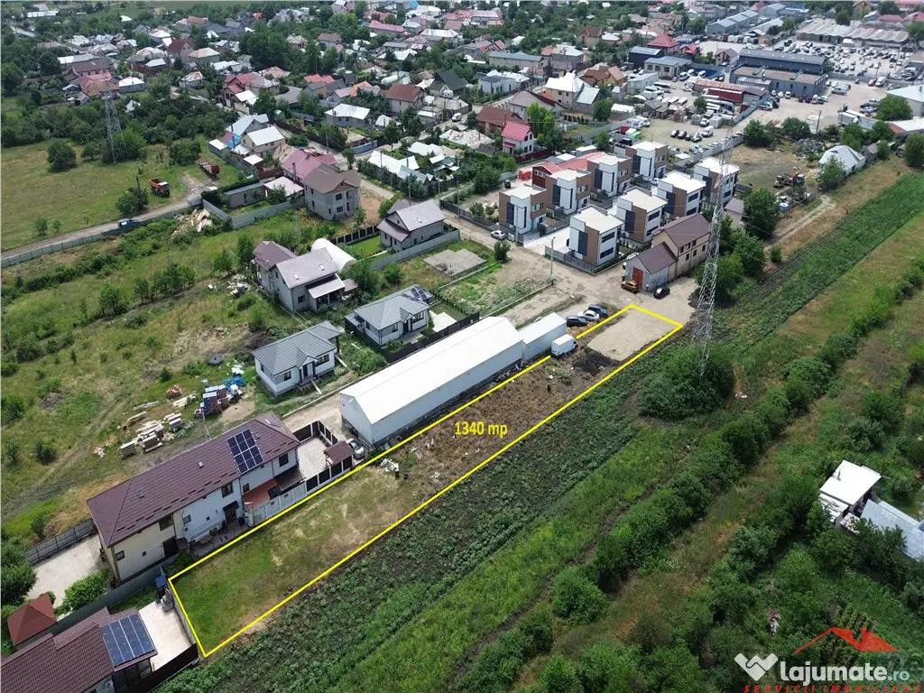 Teren intravilan de in zona Obor - Targul Auto - 1340mp