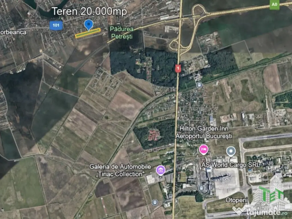 Teren 20.000mp Corbeanca